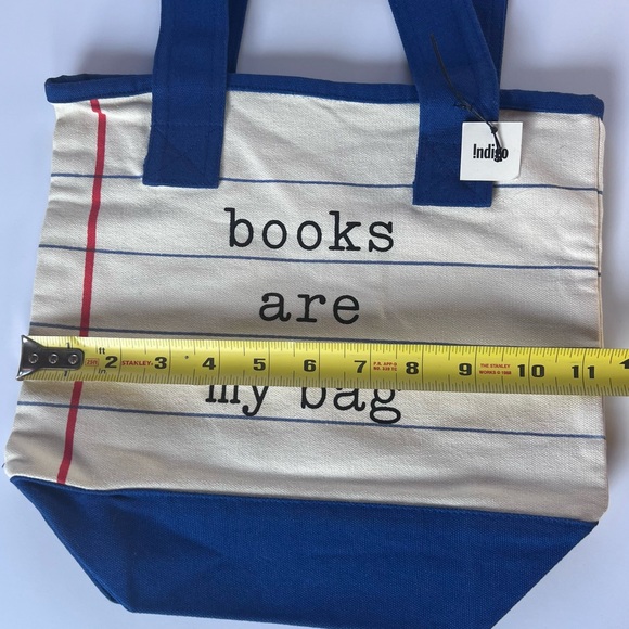 Books Are My Bag Canvas Book Tote Bag by Indigo - Picture 6 of 8